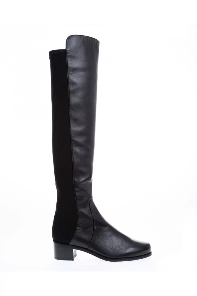 hunter boots tall gloss black