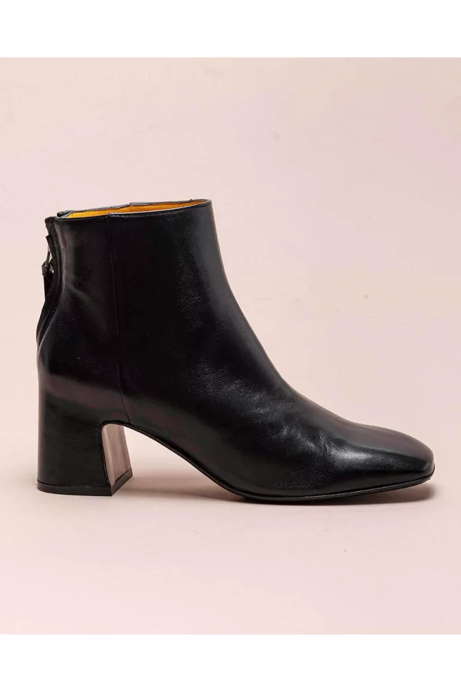 low zipper boots