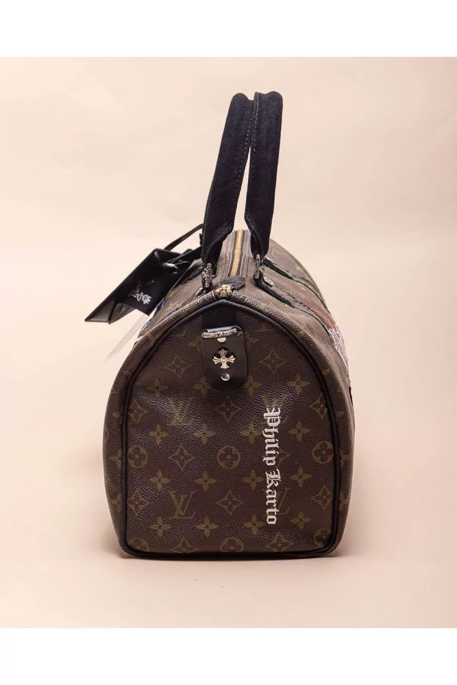 Indian of Philip Karto - Louis Vuitton bag with python leather details 45  cm for women