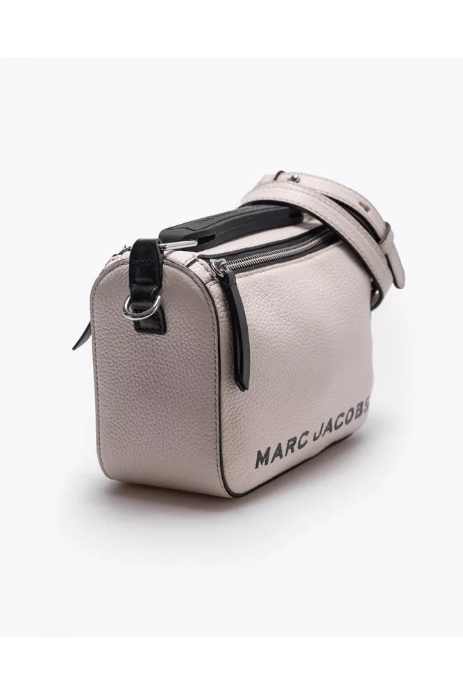 Mini Softbox of Marc Jacobs - Small ivory and black bag with