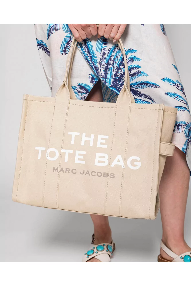 Marc Jacobs The Large Tote Bag in Beige