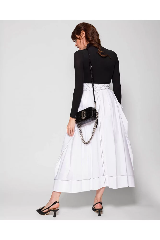 Tory burch white outlet skirt