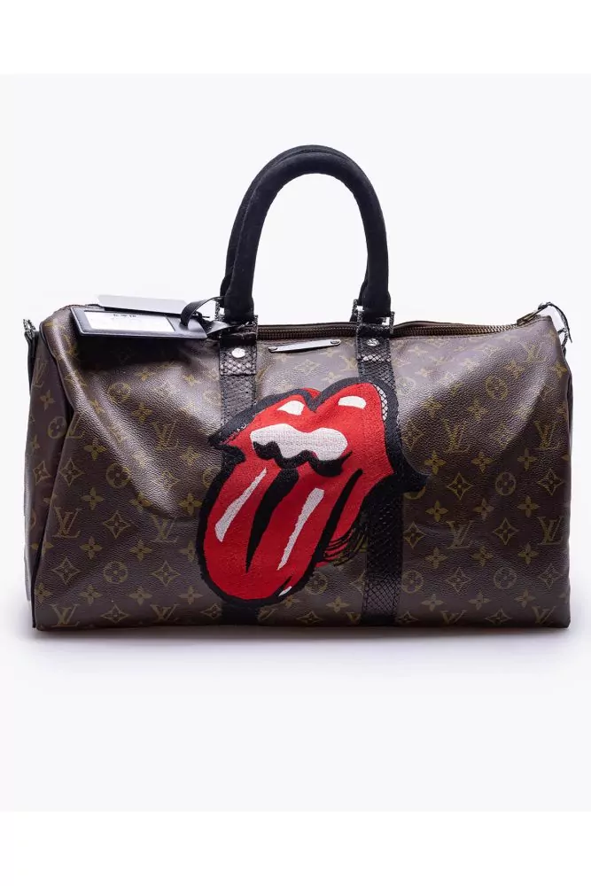 LV Speedy La Rose of Philip Karto - Louis Vuitton customized bag