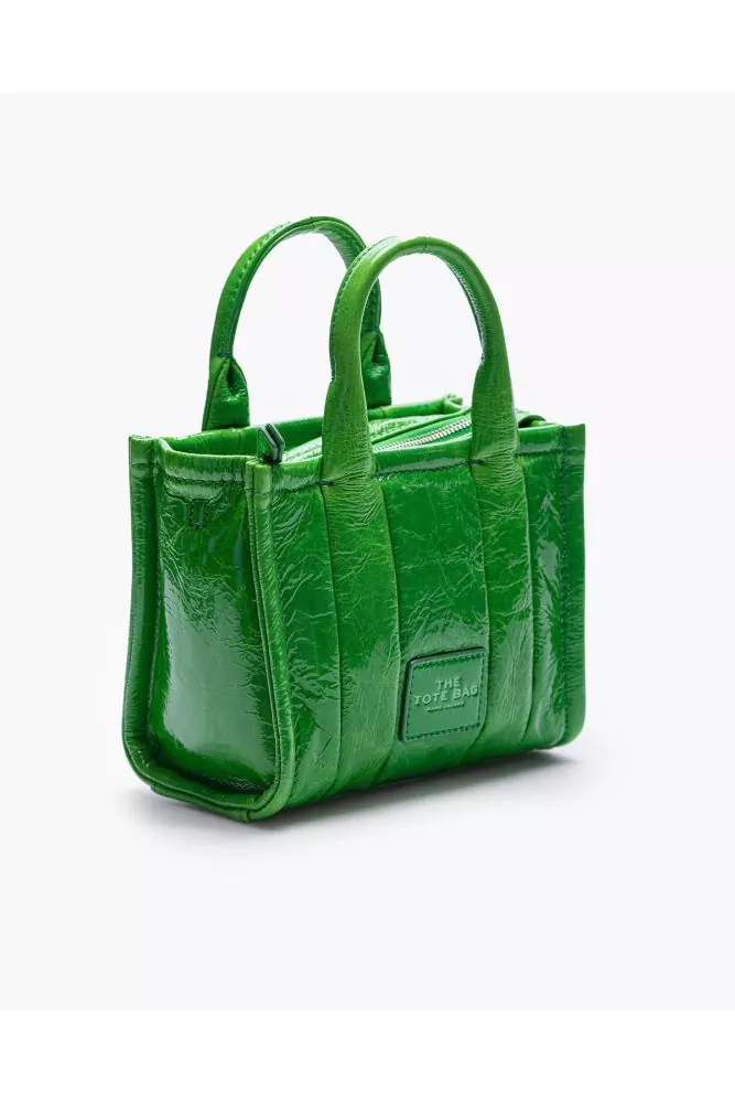 Marc Jacobs The Shiny Crinkle Micro Tote Bag