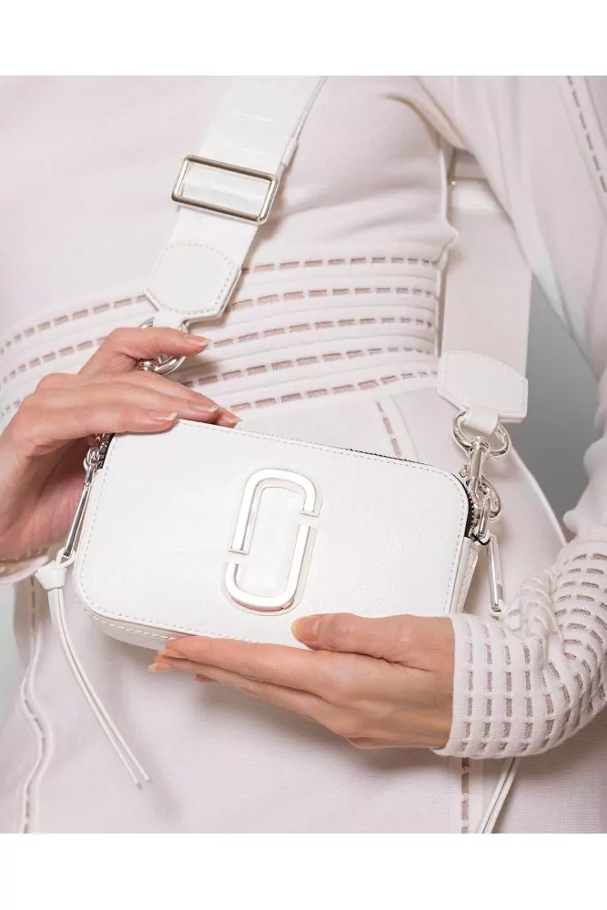 Snapshot DTM of Marc Jacobs - Rectangular white bag with plain