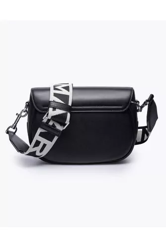 Covered J-Marc Messenger Bag - Half moon shaped leather bag