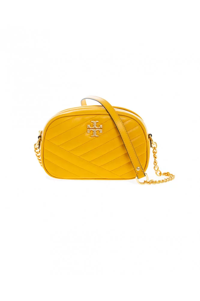 Tory burch yellow camera bag sale