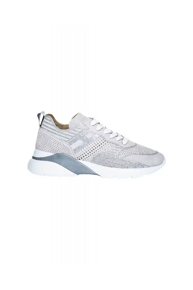 Hogan Active One silver sneakers