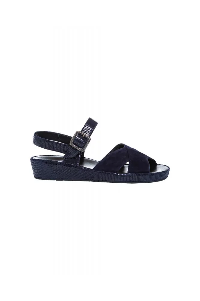 womens navy blue sandals