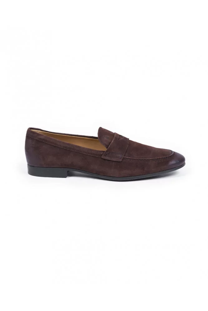 tod's suede moccasins
