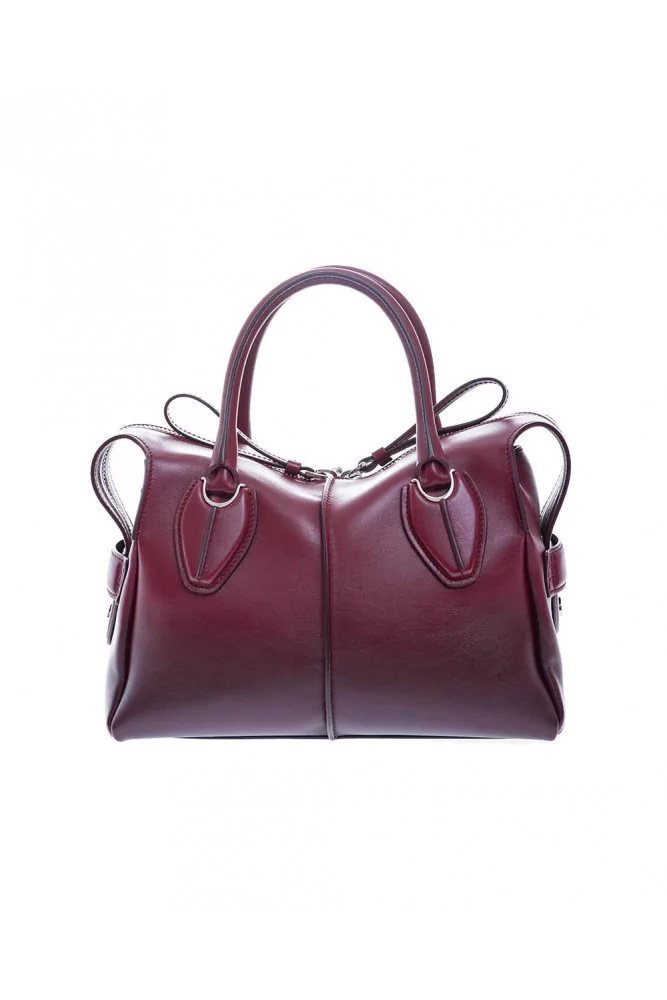 D-Styling Mini of Tod's - Leather bag in gradient bordeaux with 2