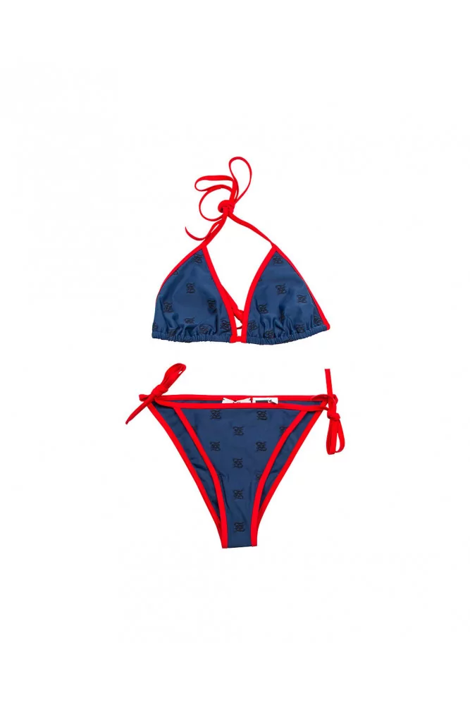 fendi bathing suit blue